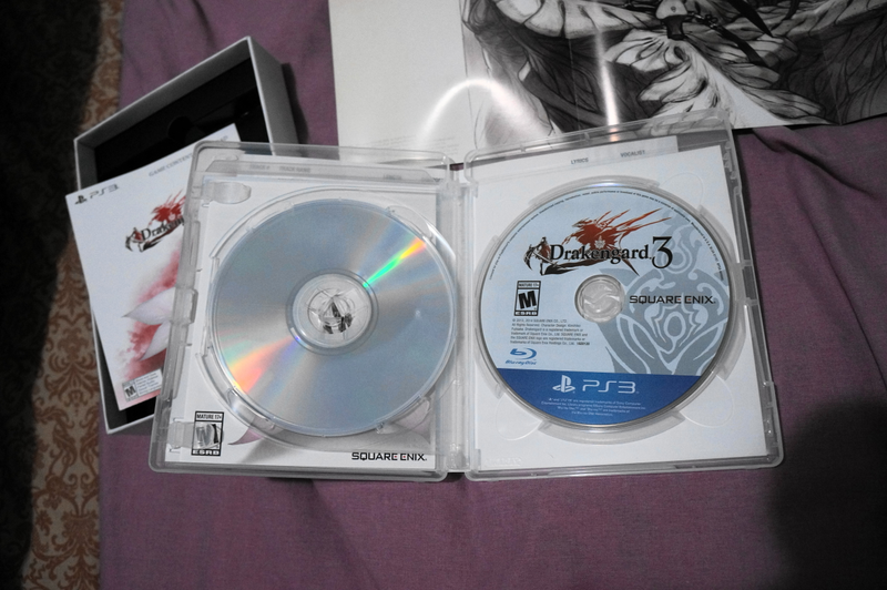 Illustration for article titled Drakengard 3 Collector Edition Unboxed